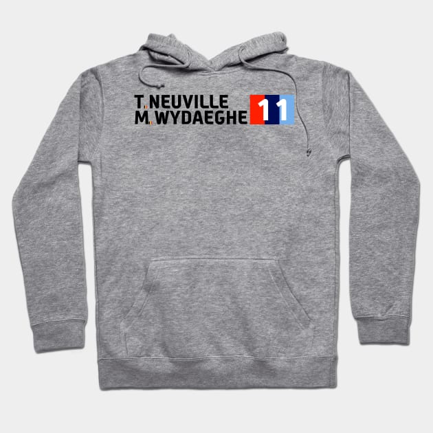 Thierry Neuville/Martijn Wydaeghe Hoodie by SteamboatJoe